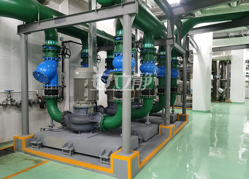 Water pump damping pedestal