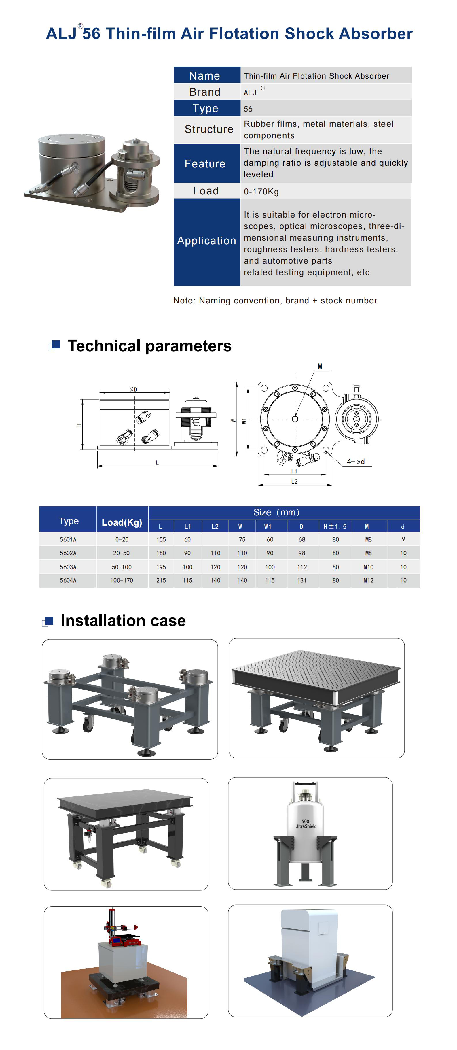 ALJ-56-membrane-air-flotation-vibration-isolator