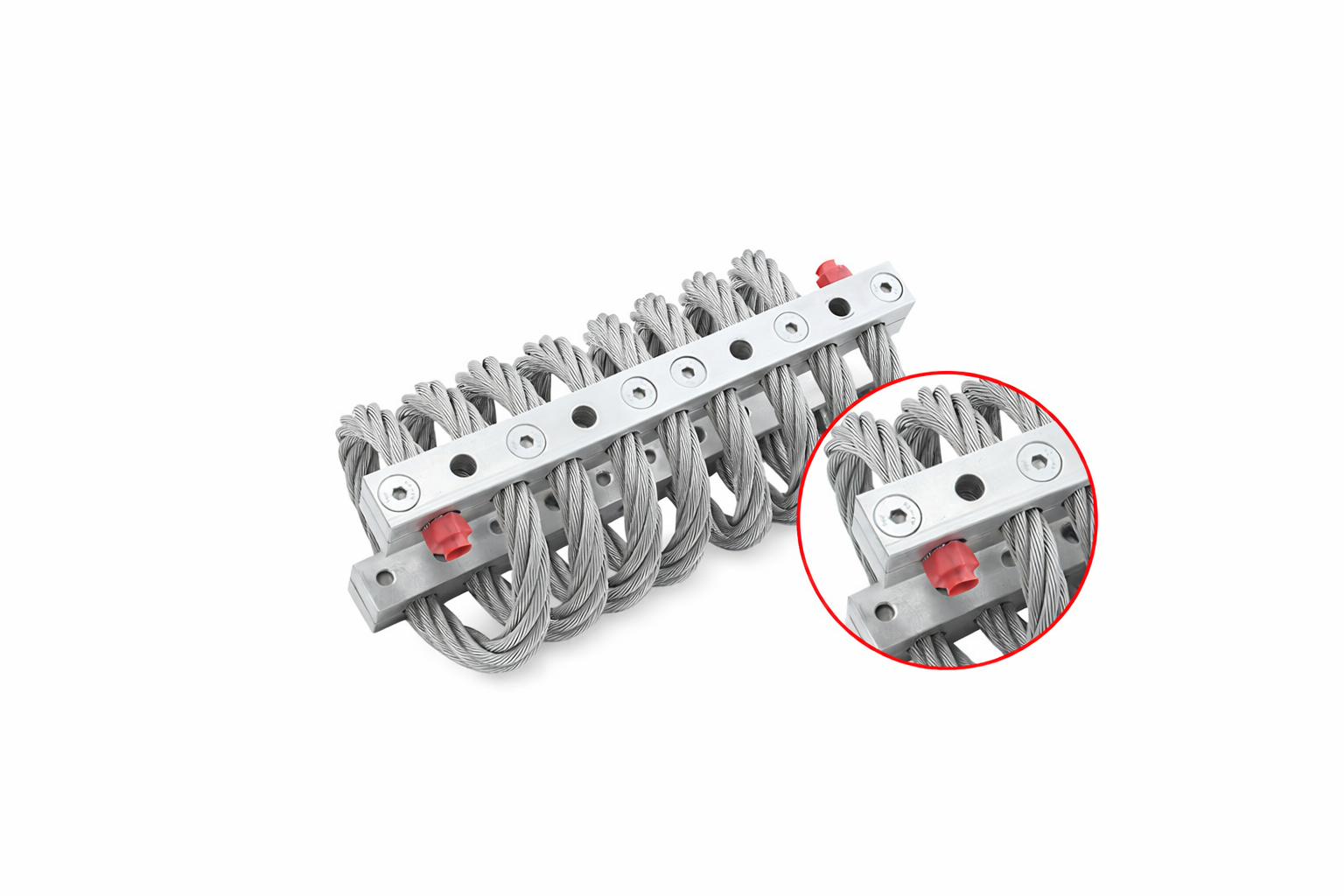 Product detail images of cable isolator